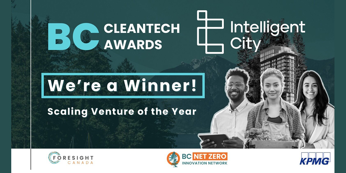 Intelligent City wins BC Cleantech Award
